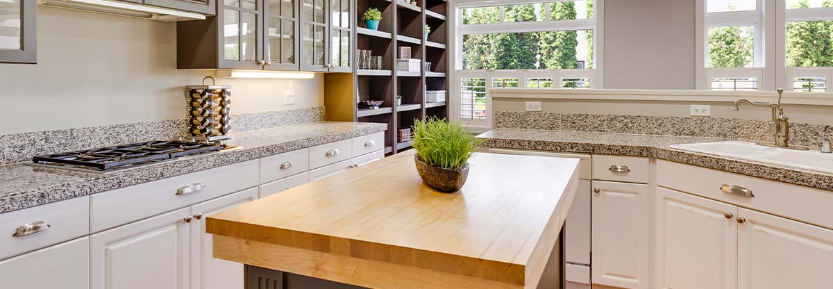 fresh remodeled kitchen